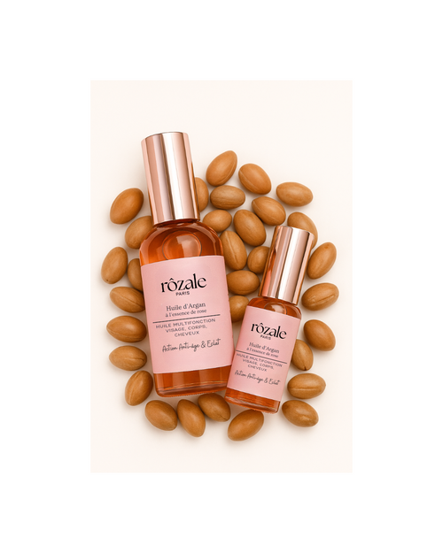 Huile d’Argan à l’essence de Rose