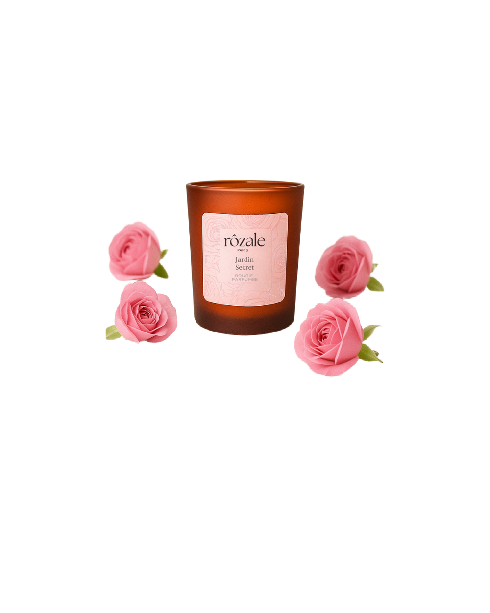 Bougie à la Rose
