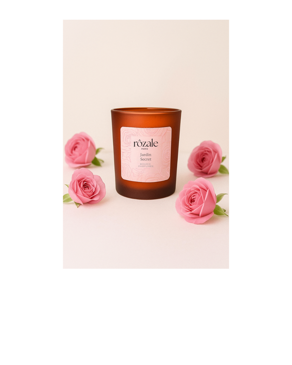 Bougie à la Rose